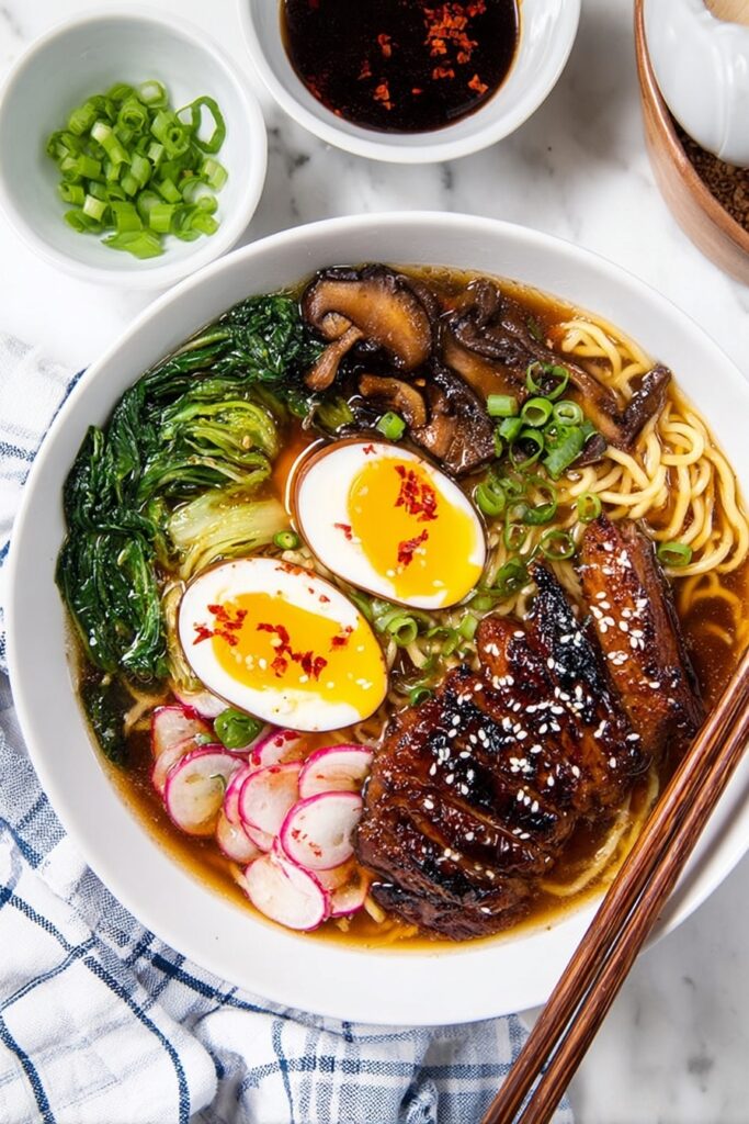 Homemade Chicken Ramen Soup Recipe