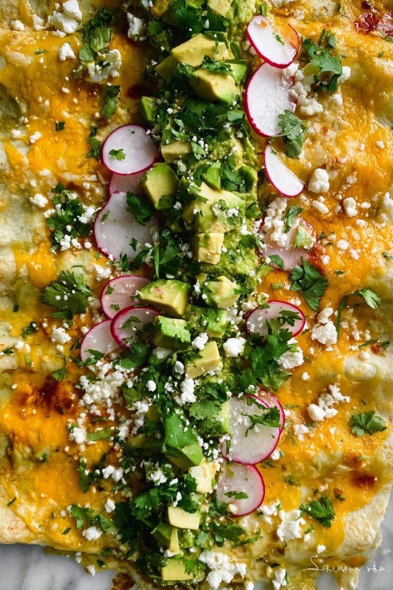 Green Chile Chicken Enchiladas Recipe