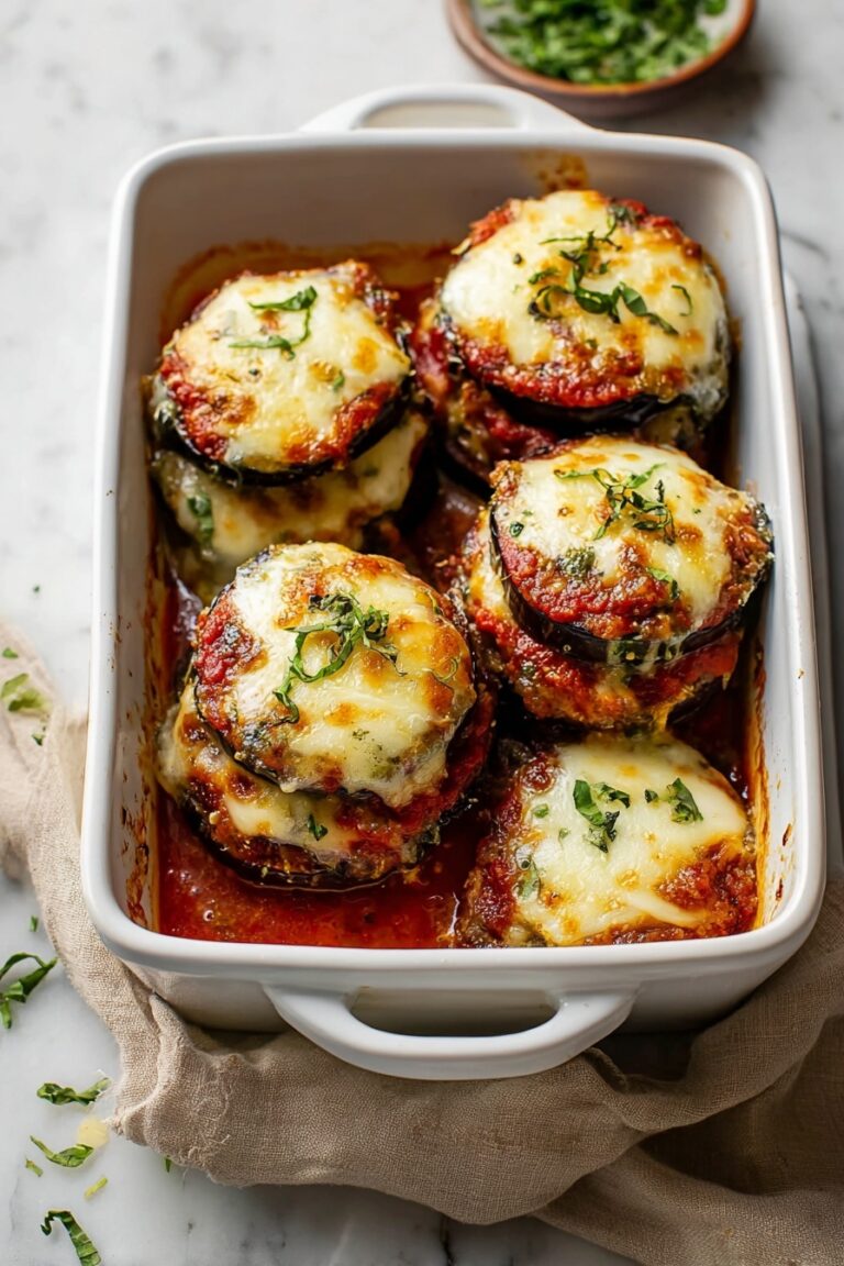 Easy Eggplant Parmesan Recipe