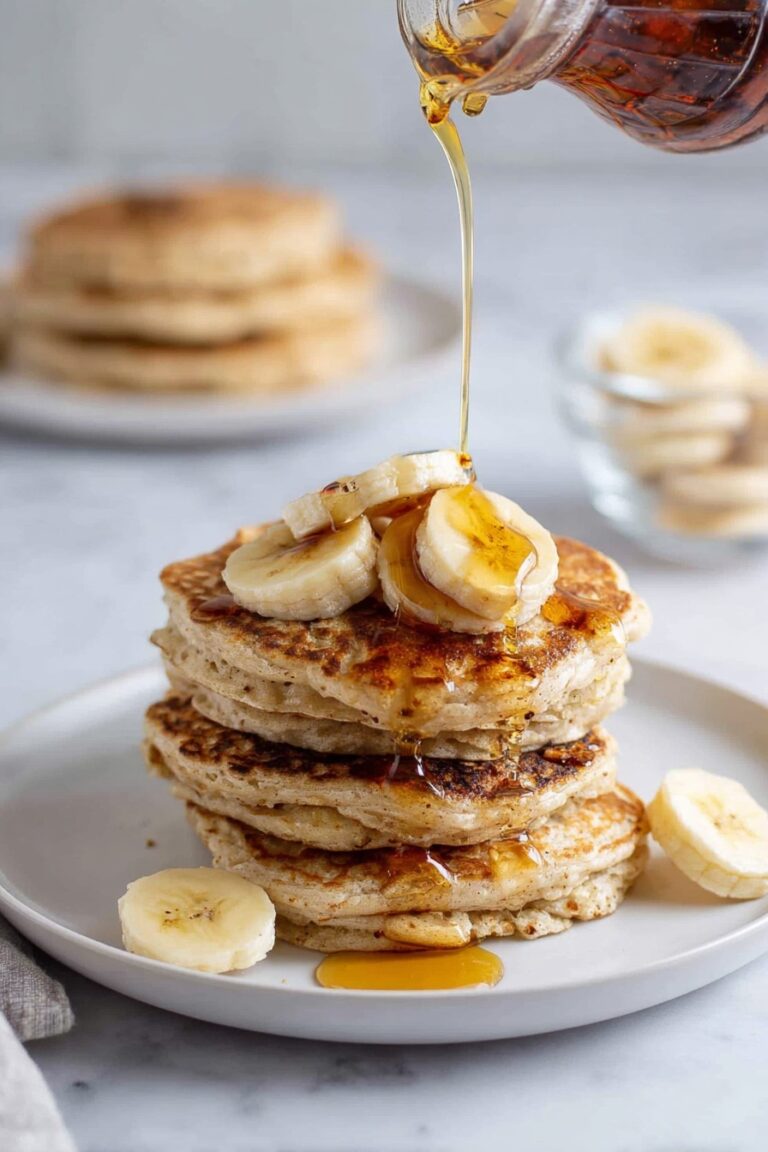 Fluffy Banana Pancakes Recipe