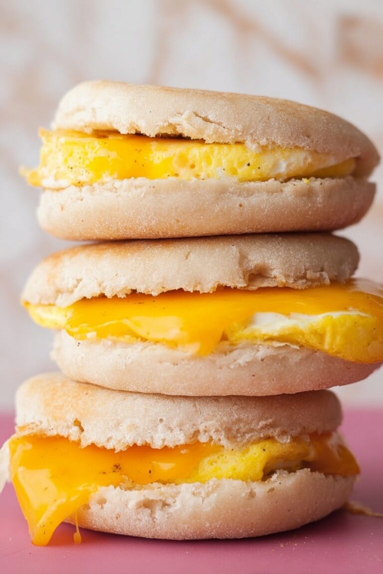 Microwave Egg and Cheese Breakfast Sandwich Recipe