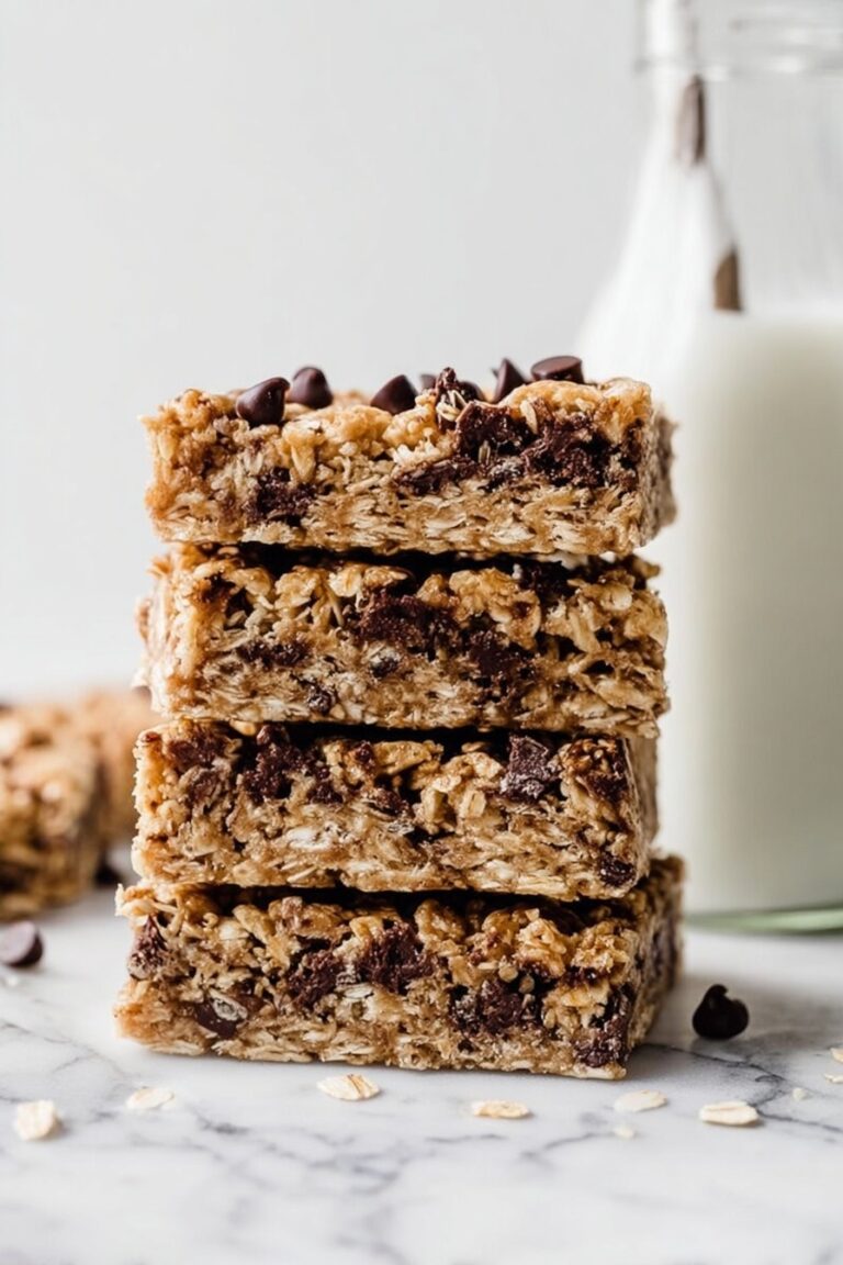 Homemade Peanut Butter Granola Bars Recipe