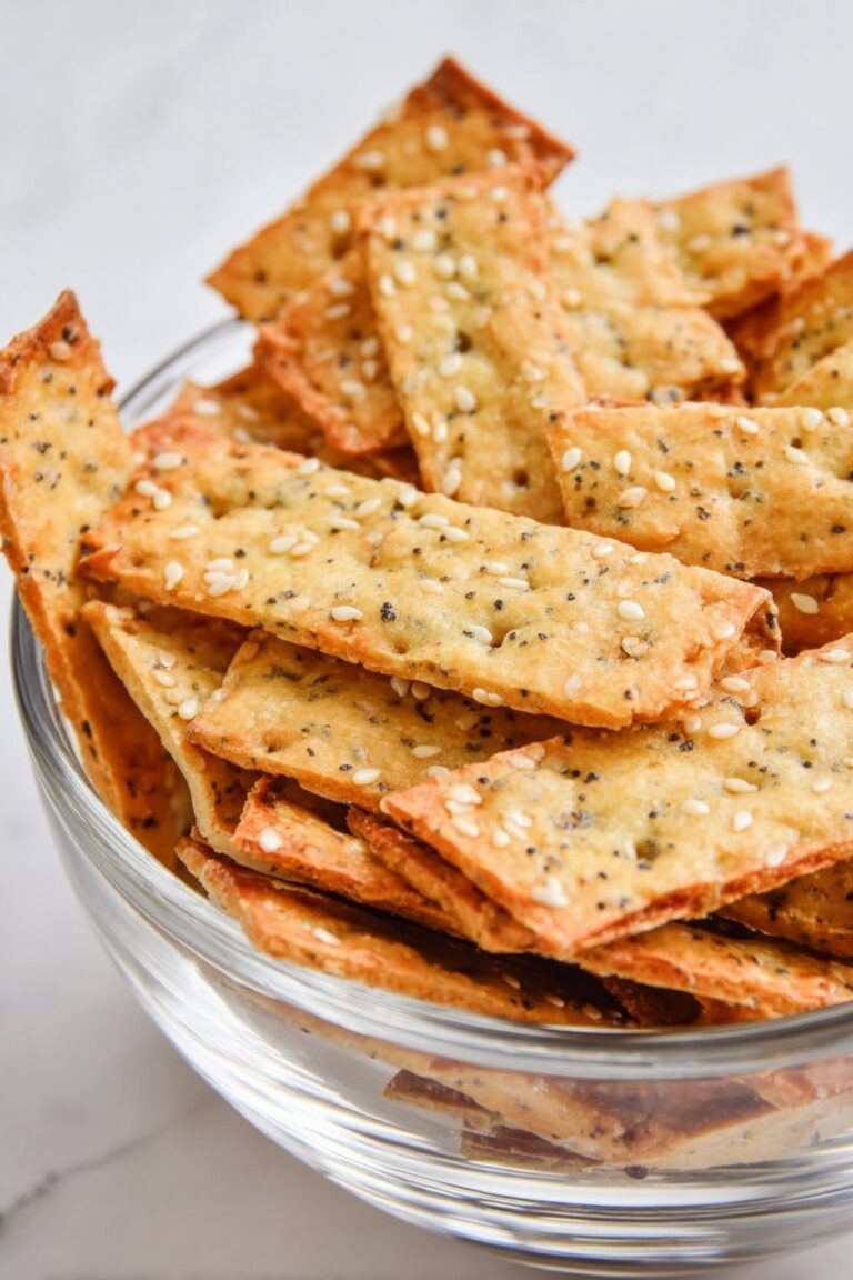 Homemade Bagel Seasoned Crackers Recipe