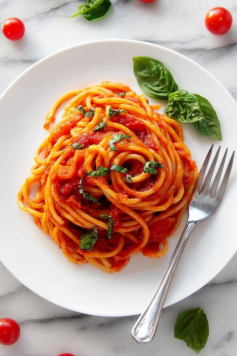 One Pan Tomato Basil Pasta Recipe