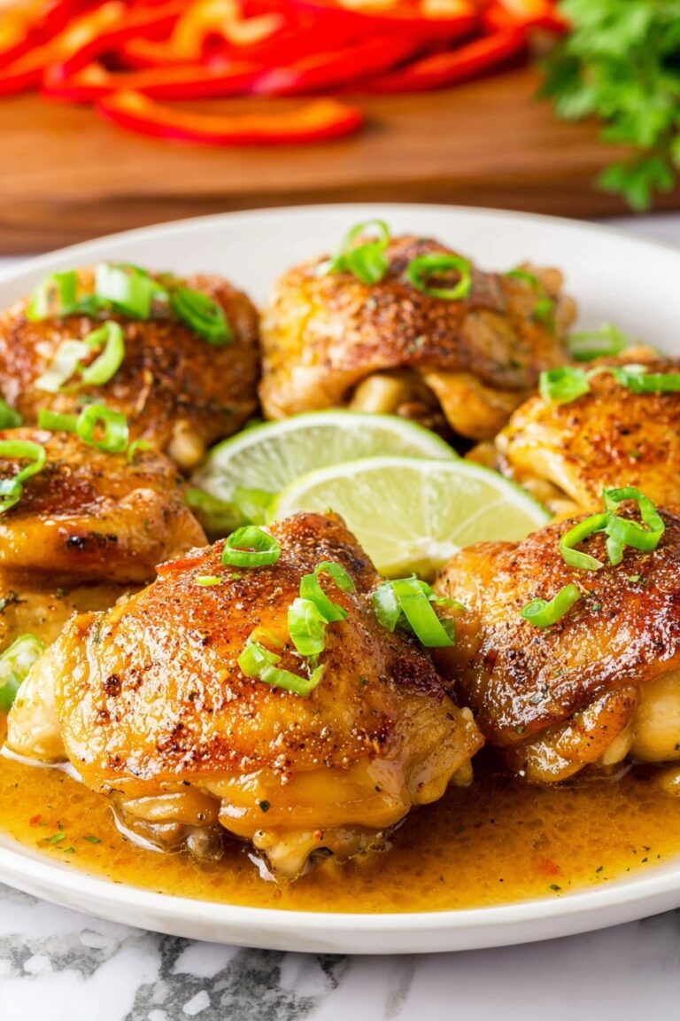 Honey Lime Chicken Skillet Recipe