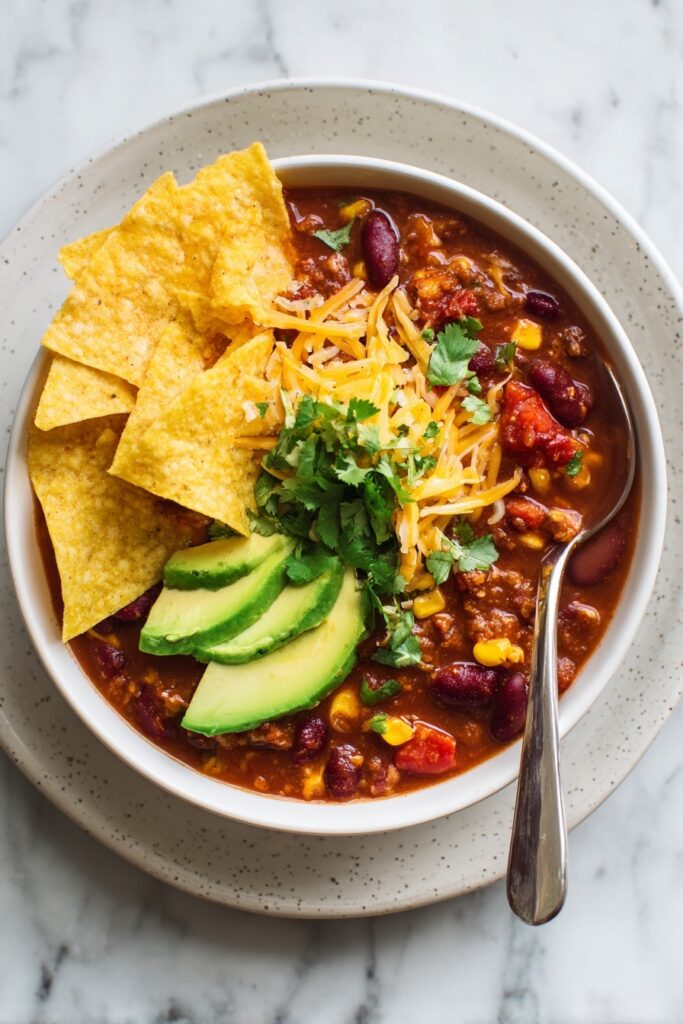 Healthy Ground Turkey Chili Recipe