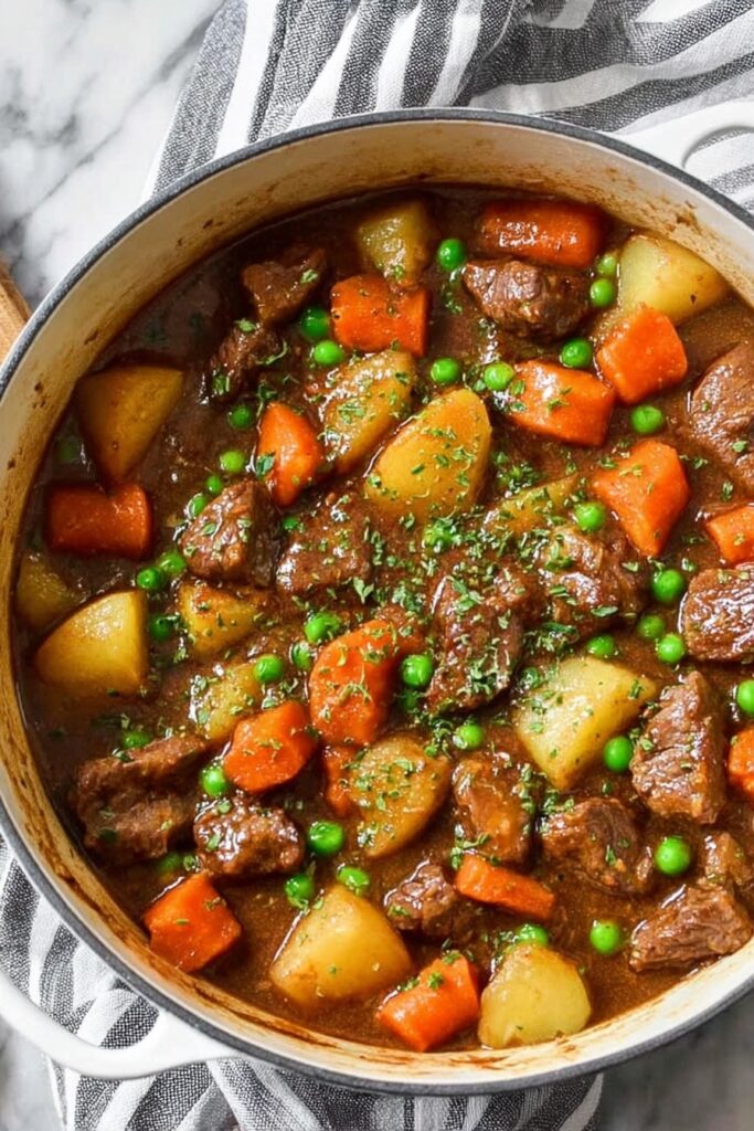 Hearty Beef Stew Recipe with Vegetables Recipe