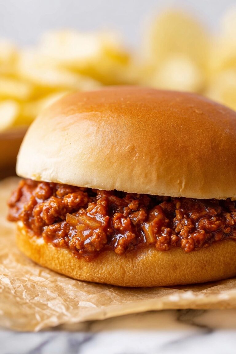 Homemade Sloppy Joes Recipe
