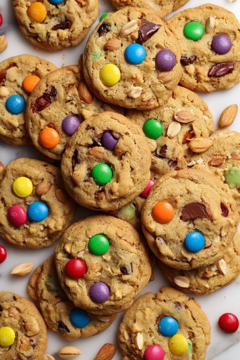 Trail Mix Cookies with Chocolate and Nuts Recipe