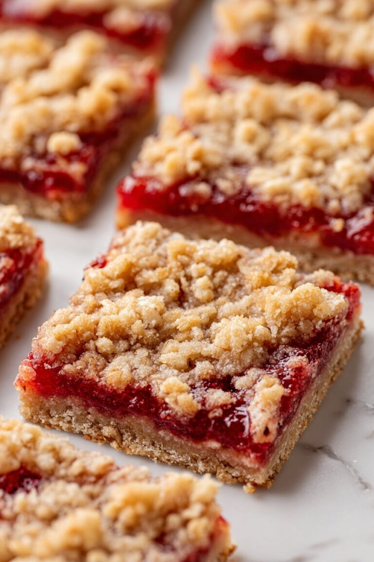 Strawberry Oatmeal Bars Recipe