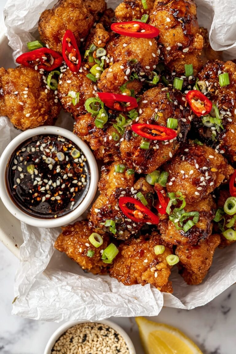 Crispy General Tso Cauliflower Recipe