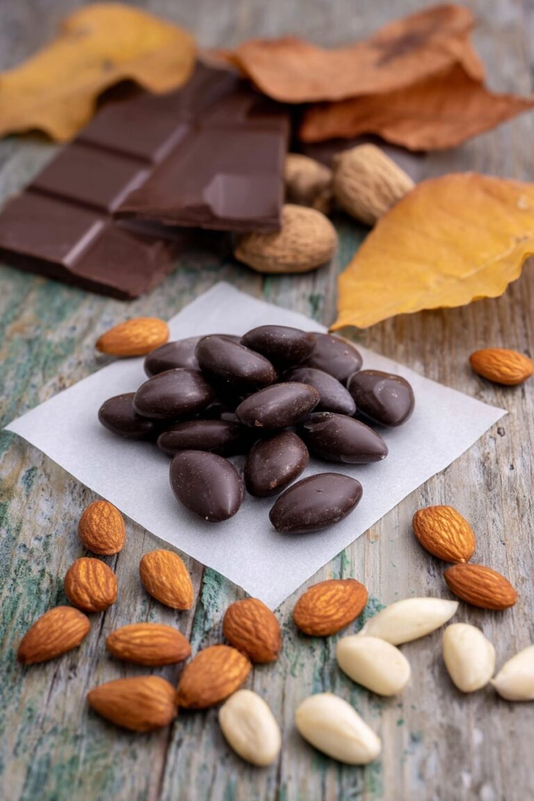 Homemade Chocolate-Covered Almonds Recipe