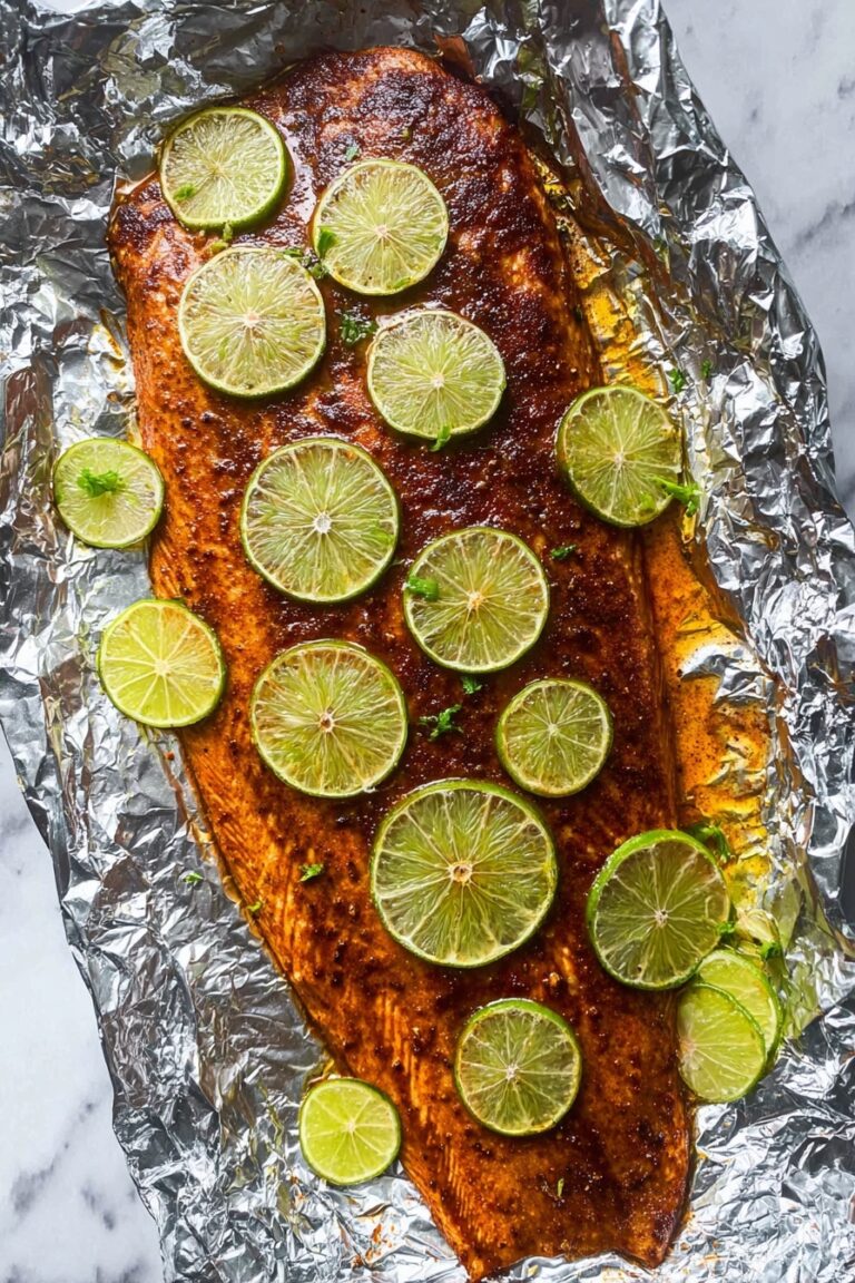 Chili Lime Baked Salmon Recipe