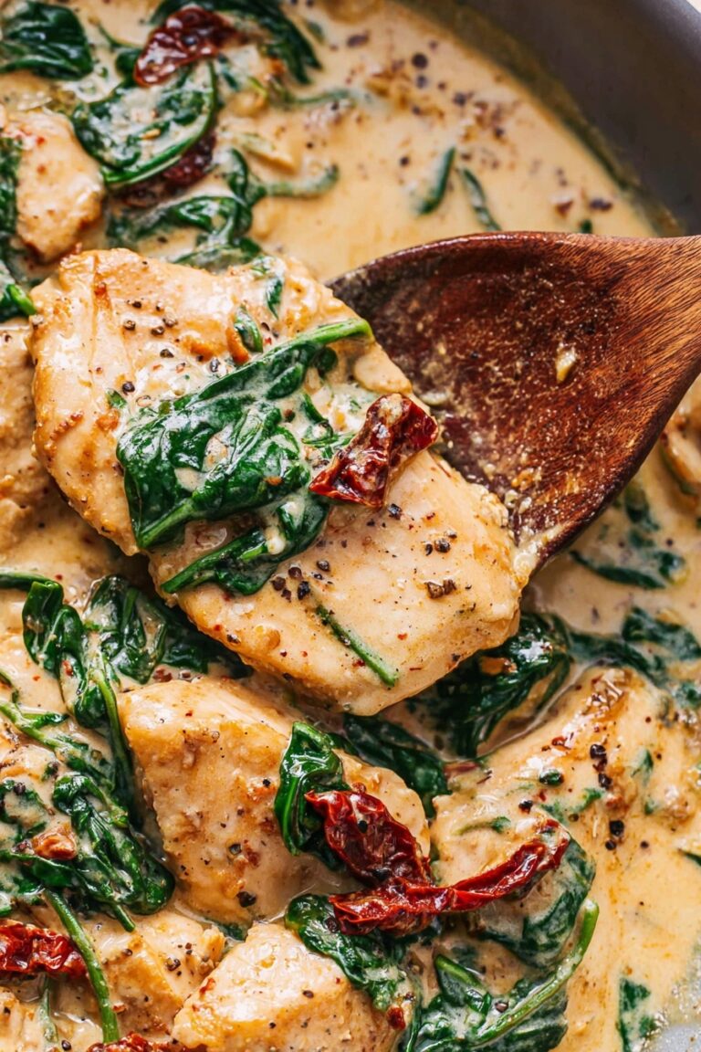 Sun Dried Tomato Chicken in Creamy Sauce Recipe