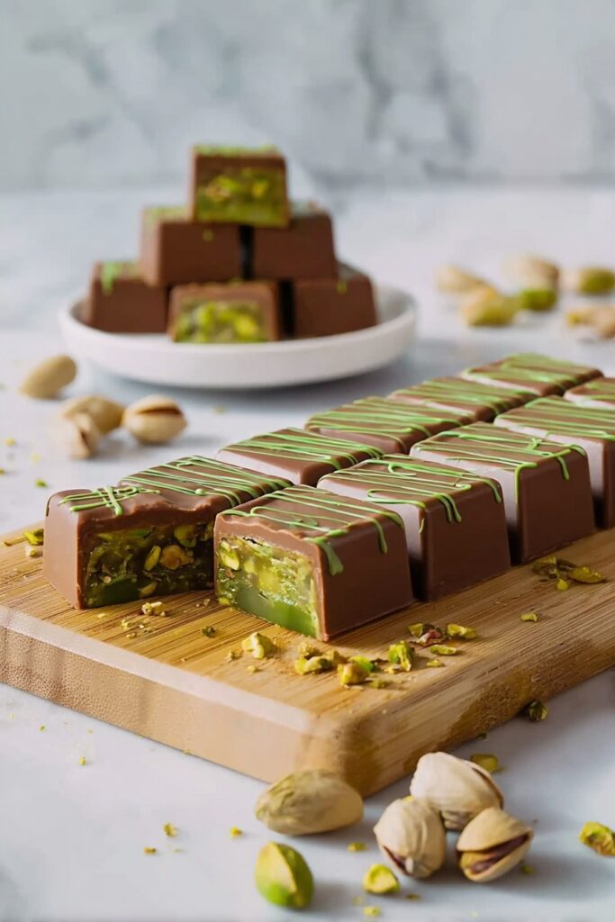 Homemade Dubai Chocolate Bar with Pistachio and Kataifi Recipe