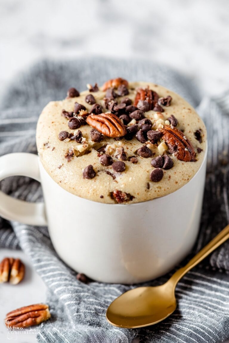 Vegan Banana Mug Cake Recipe
