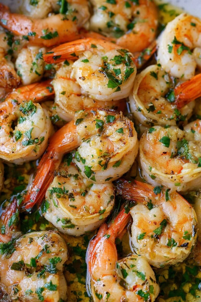 Easy Shrimp Scampi with Garlic and White Wine Recipe