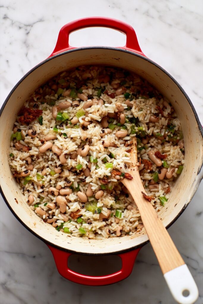 Creamy Black-Eyed Peas and Rice Recipe