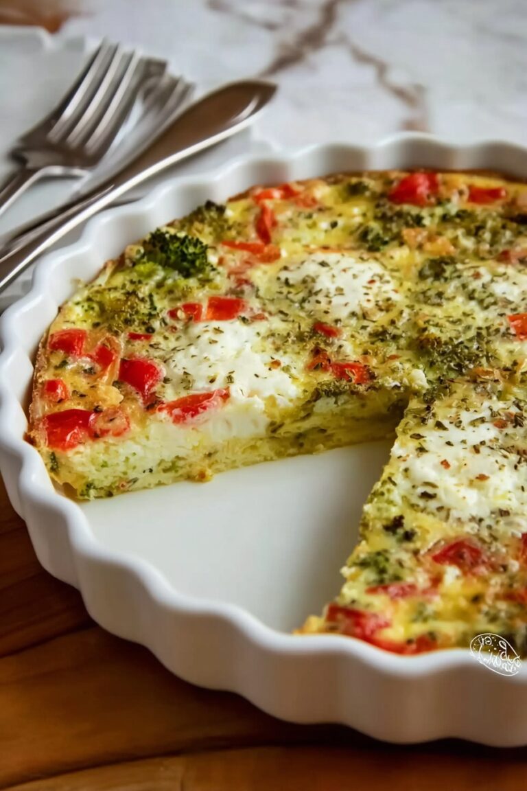 Healthy Vegetable Quiche Recipe