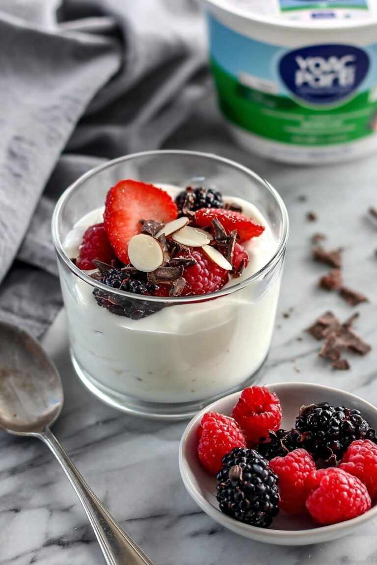 Healthy Greek Yogurt Berry Parfait Recipe