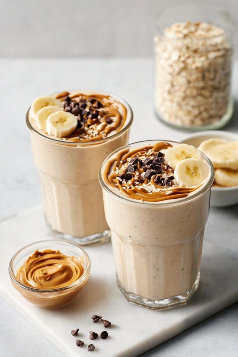 Peanut Butter Banana Smoothie Recipe