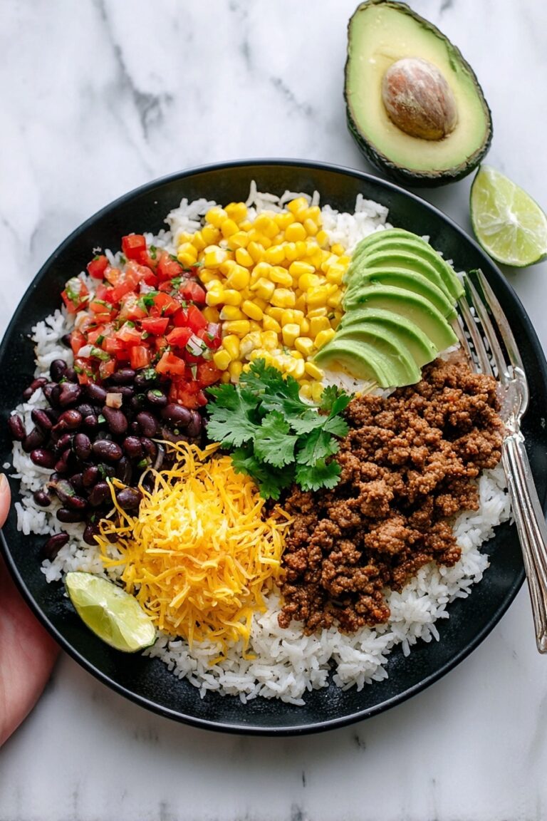 Easy Beef Taco Bowl Recipe