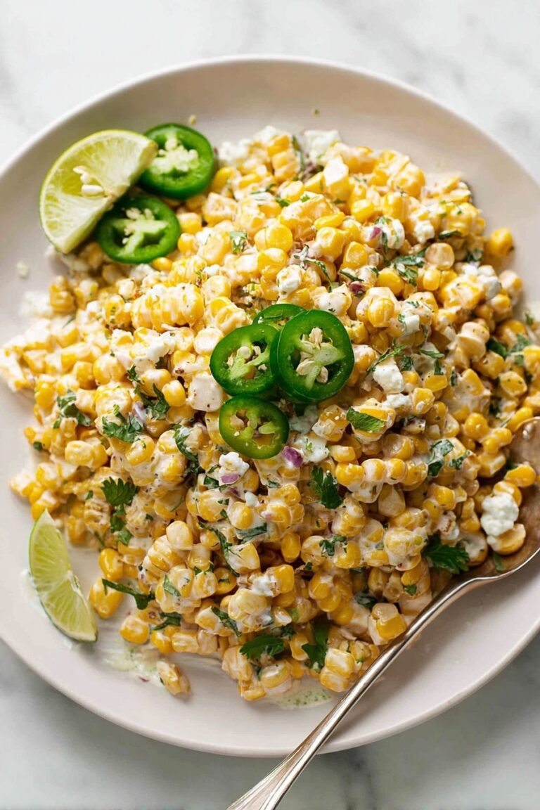 Mexican Corn Salad with Lime and Cotija Recipe