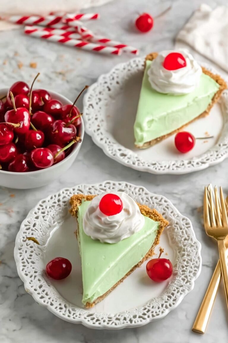 Mint Shamrock Shake Pie Recipe