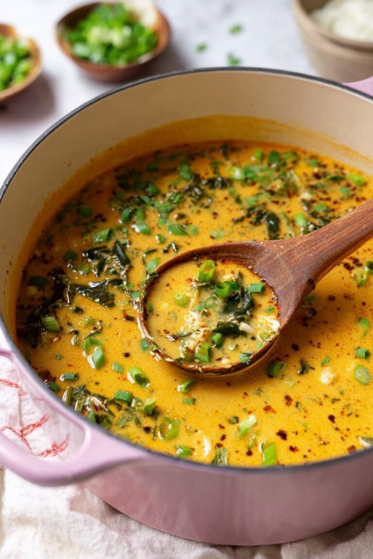 Spicy Black-Eyed Peas and Kale Soup Recipe