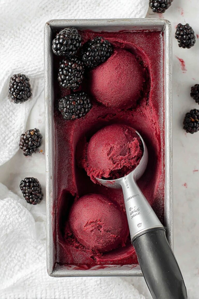 Blackberry Sorbet Recipe
