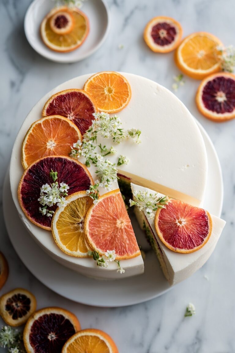 Blood Orange Chocolate Cake Recipe