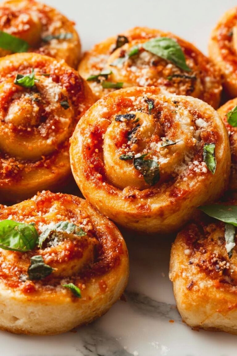 Cheesy Pepperoni Pizza Pinwheels Recipe