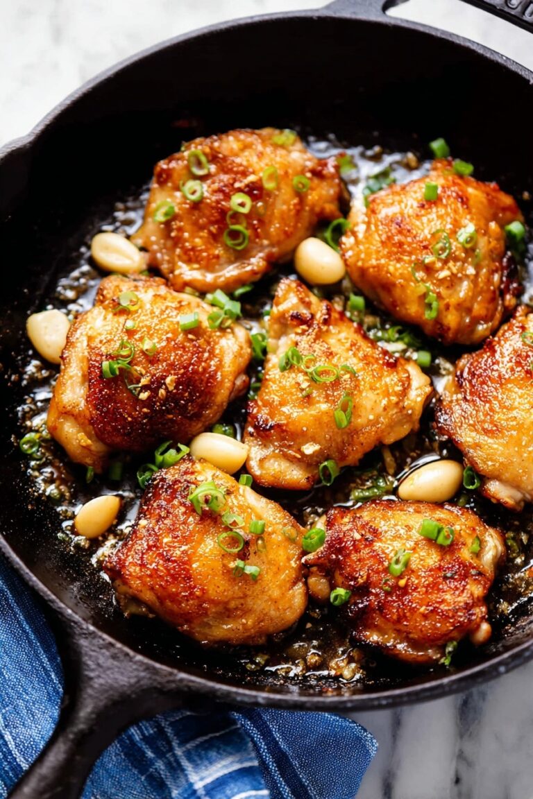 Honey Dijon Garlic Chicken Recipe