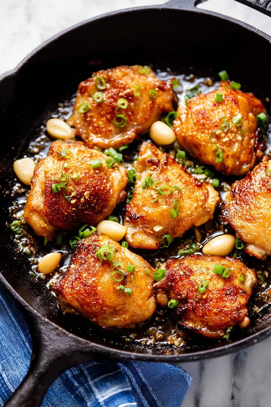 Honey Dijon Garlic Chicken Recipe