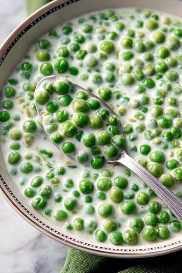 Creamed Peas Recipe