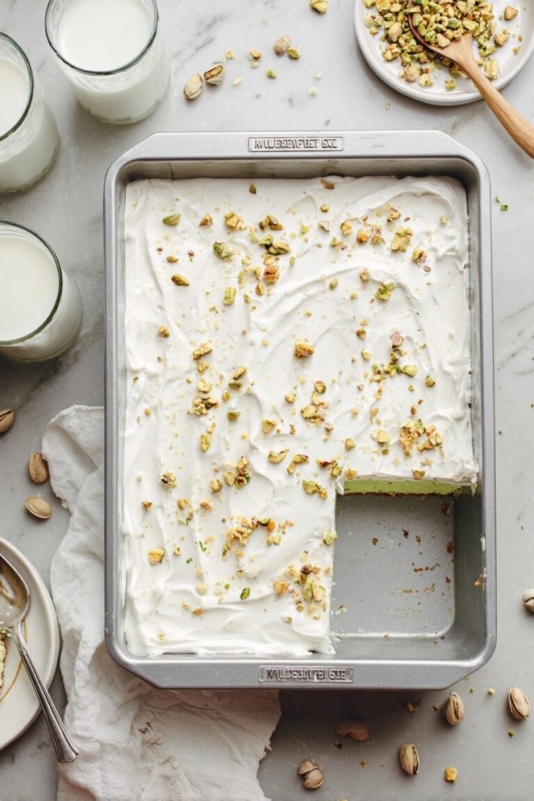 Layered Pistachio Dessert Recipe