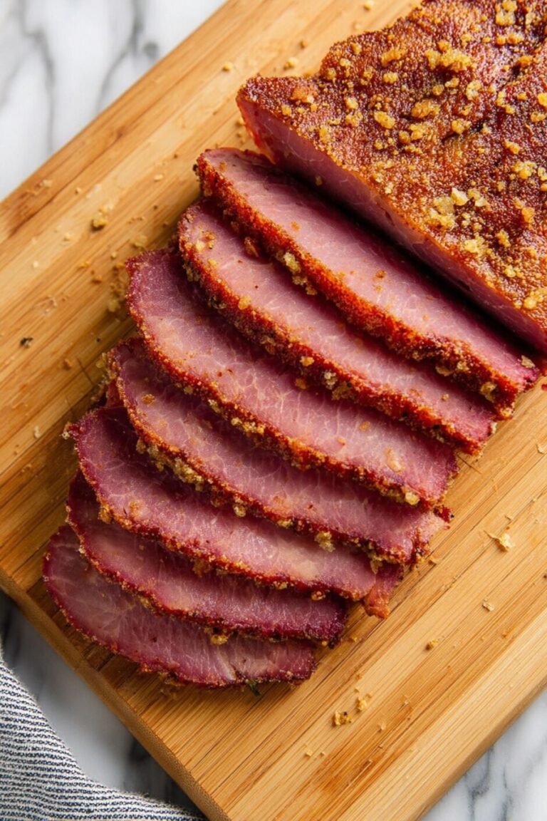 Honey Mustard Baked Corned Beef Recipe