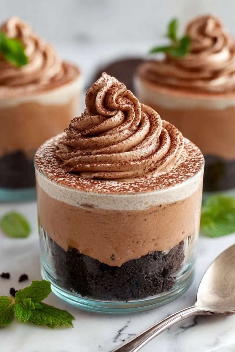 Baileys Chocolate Cheesecake Cups Recipe