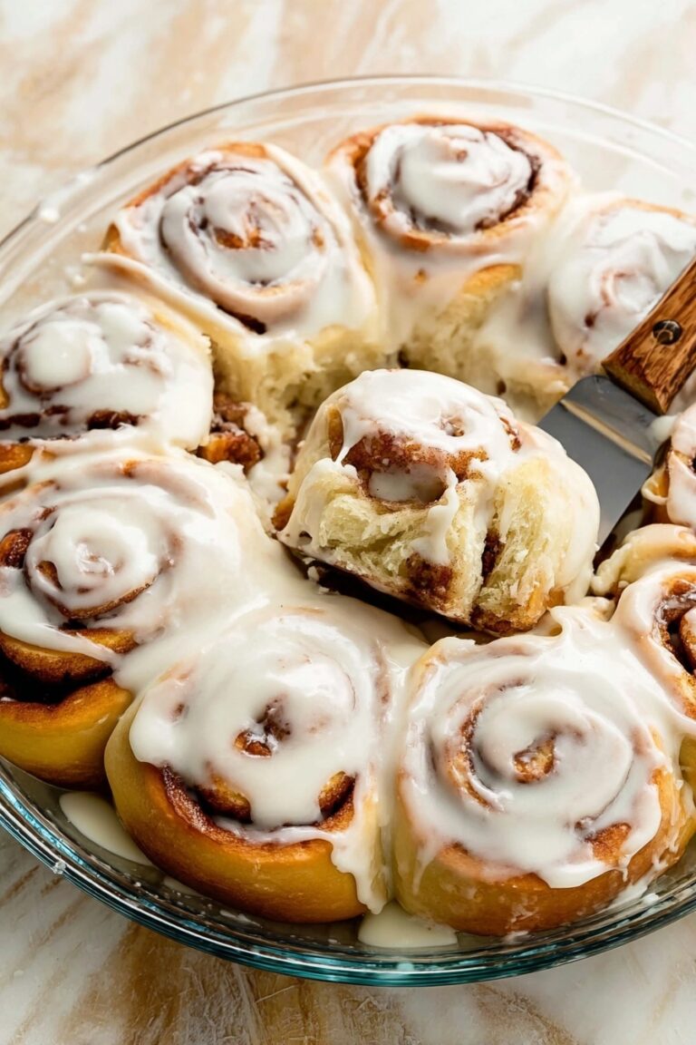 Easy Homemade Cinnamon Rolls Recipe