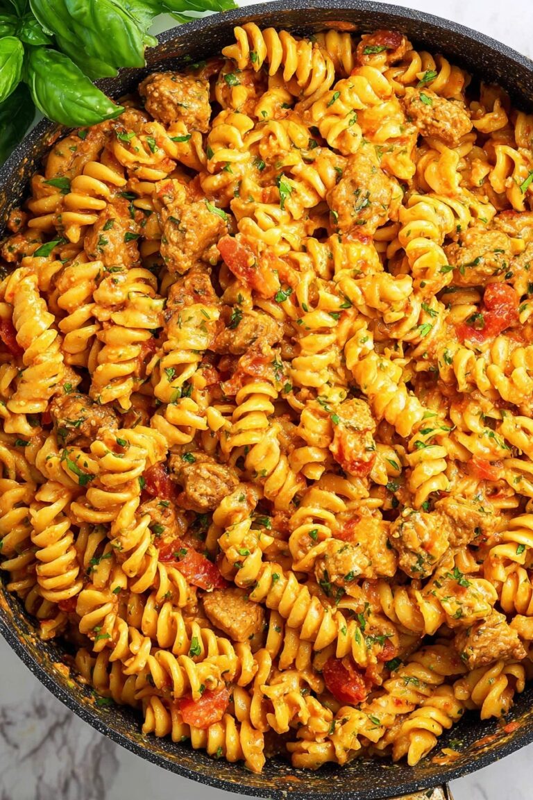 Creamy Tuscan Chicken Orzo in Slow Cooker Recipe