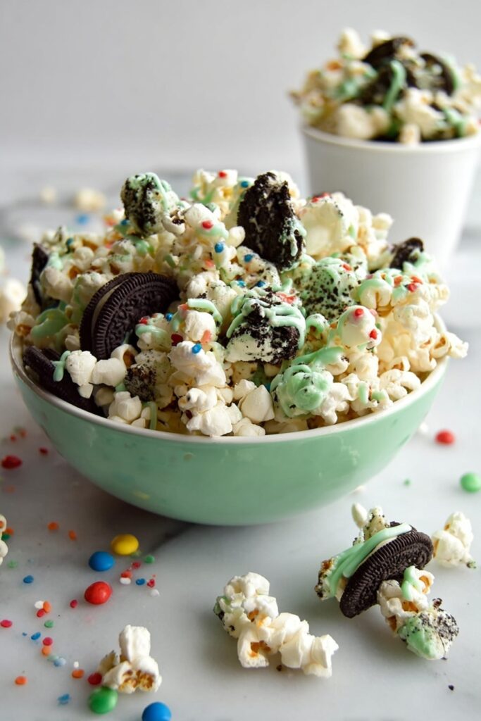 Mint Chocolate Popcorn Snack Recipe