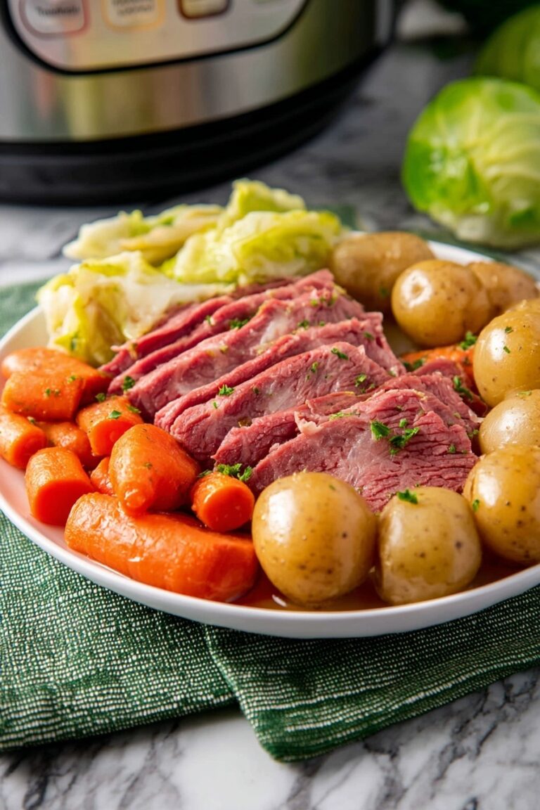 Instant Pot Corned Beef & Vegetables Recipe