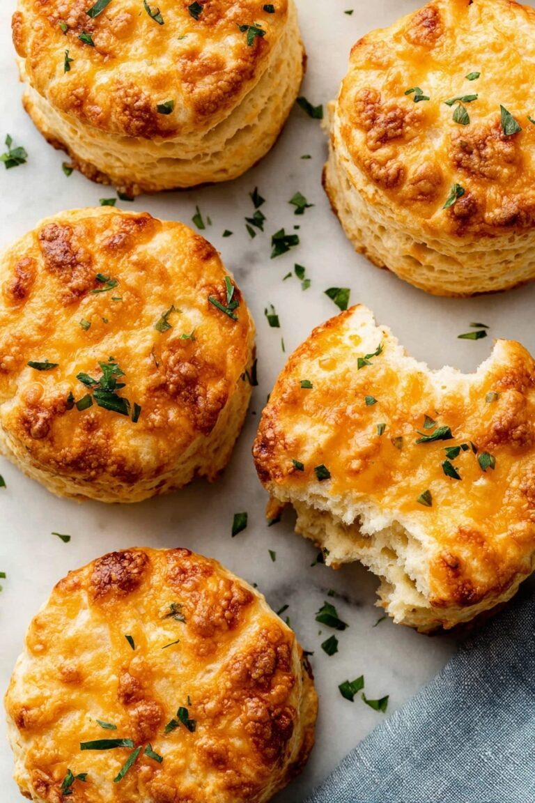Homemade Cheddar Biscuits Recipe