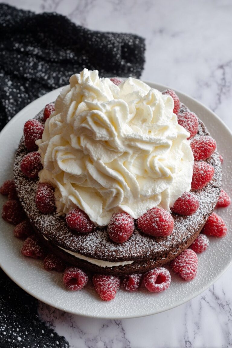 Chocolate Raspberry Torte Recipe