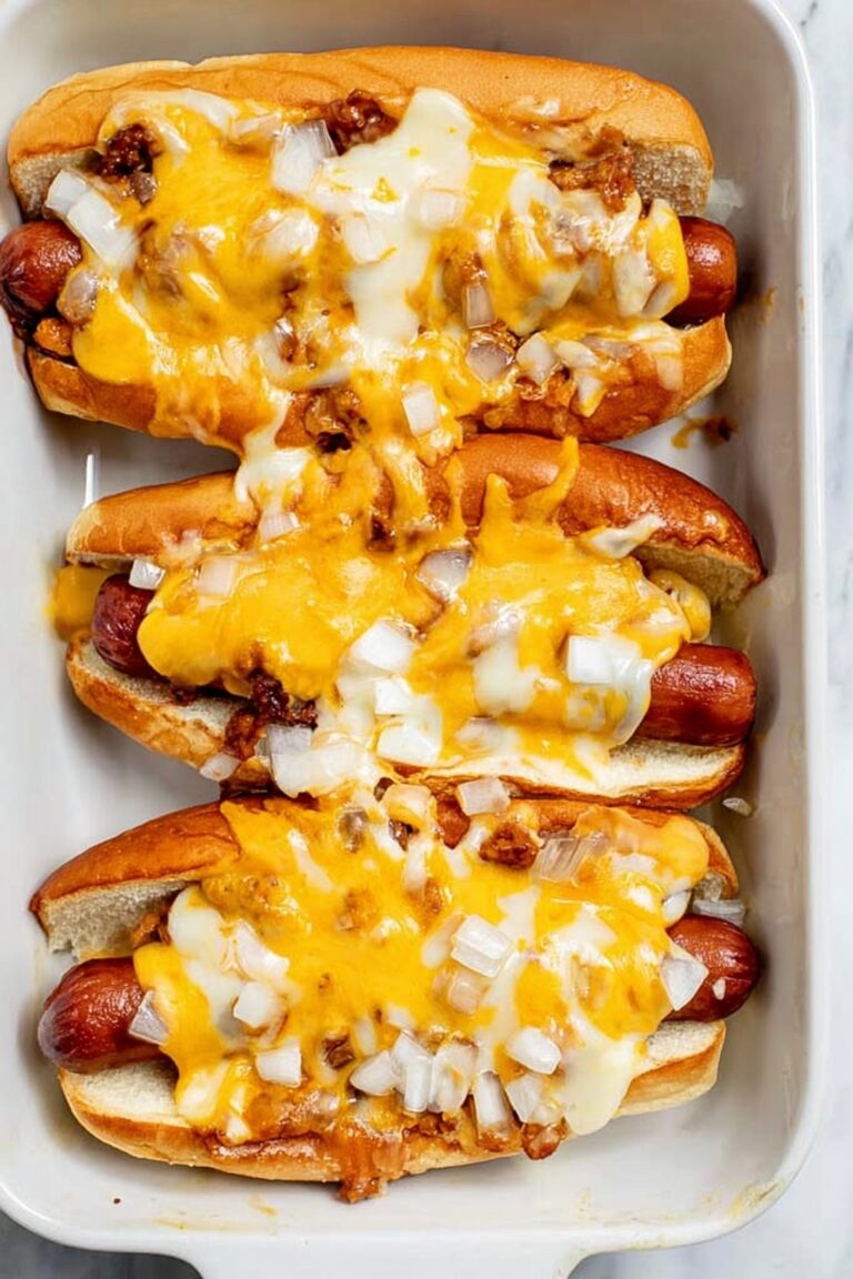 Cincinnati Chili Dogs Recipe