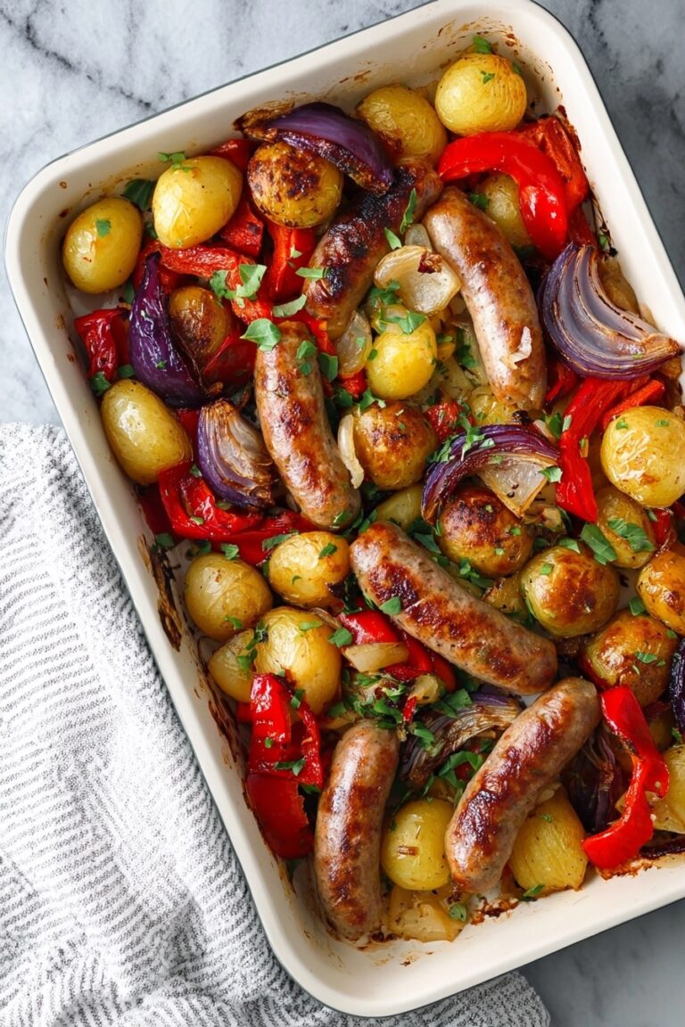 Oven-Roasted Sausage and Potatoes Recipe