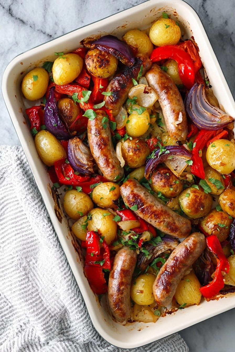 Oven-Roasted Sausage and Potatoes Recipe