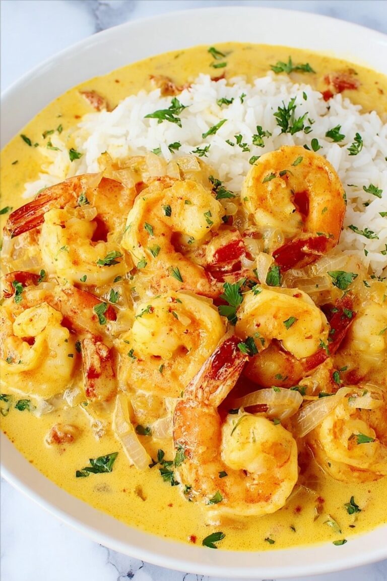 Creamy Coconut Shrimp Curry Recipe