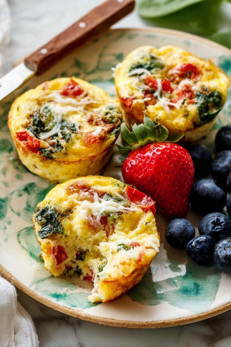 Healthy Breakfast Egg Muffins Recipe
