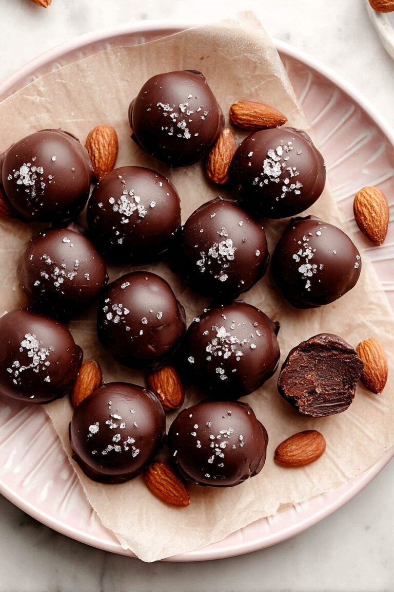 Healthy Chocolate Date and Nut Truffles Recipe